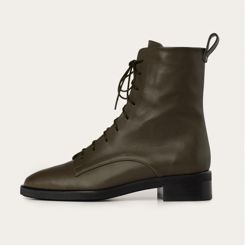 Tzava Boots, olive green #